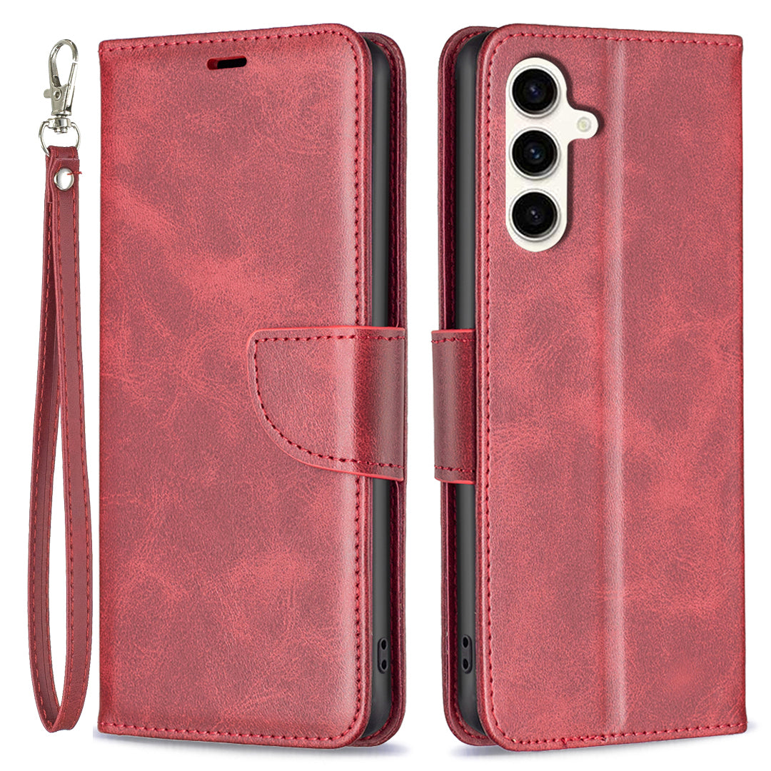 PU Leather Phone Case for Samsung Galaxy S23 FE Solid Color Wallet Stand Phone Cover PU Leather Phone Case for Samsung Galaxy S23 FE Solid Color Wallet Stand Phone Cover